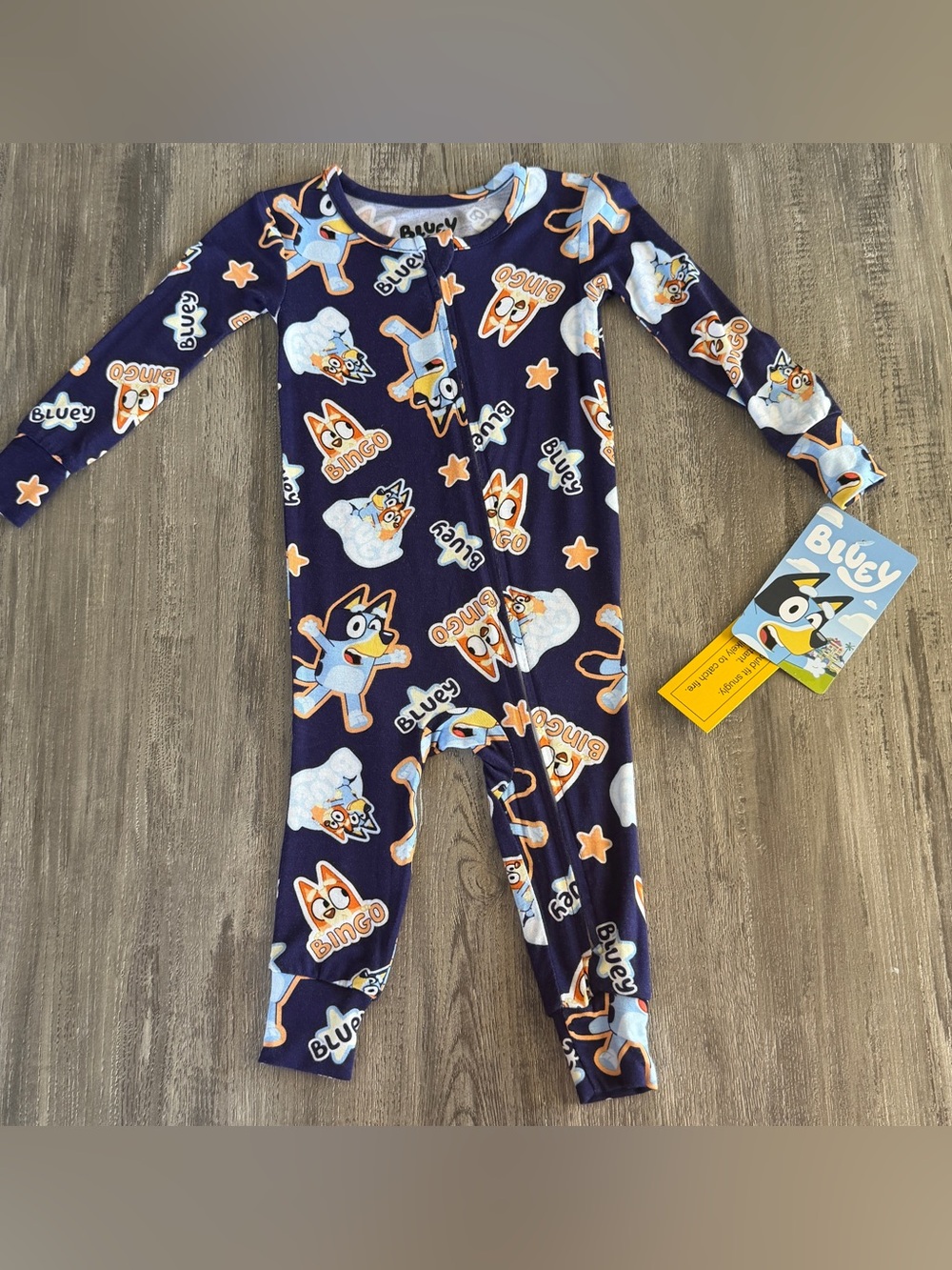 New Blue Pajamas 12M
